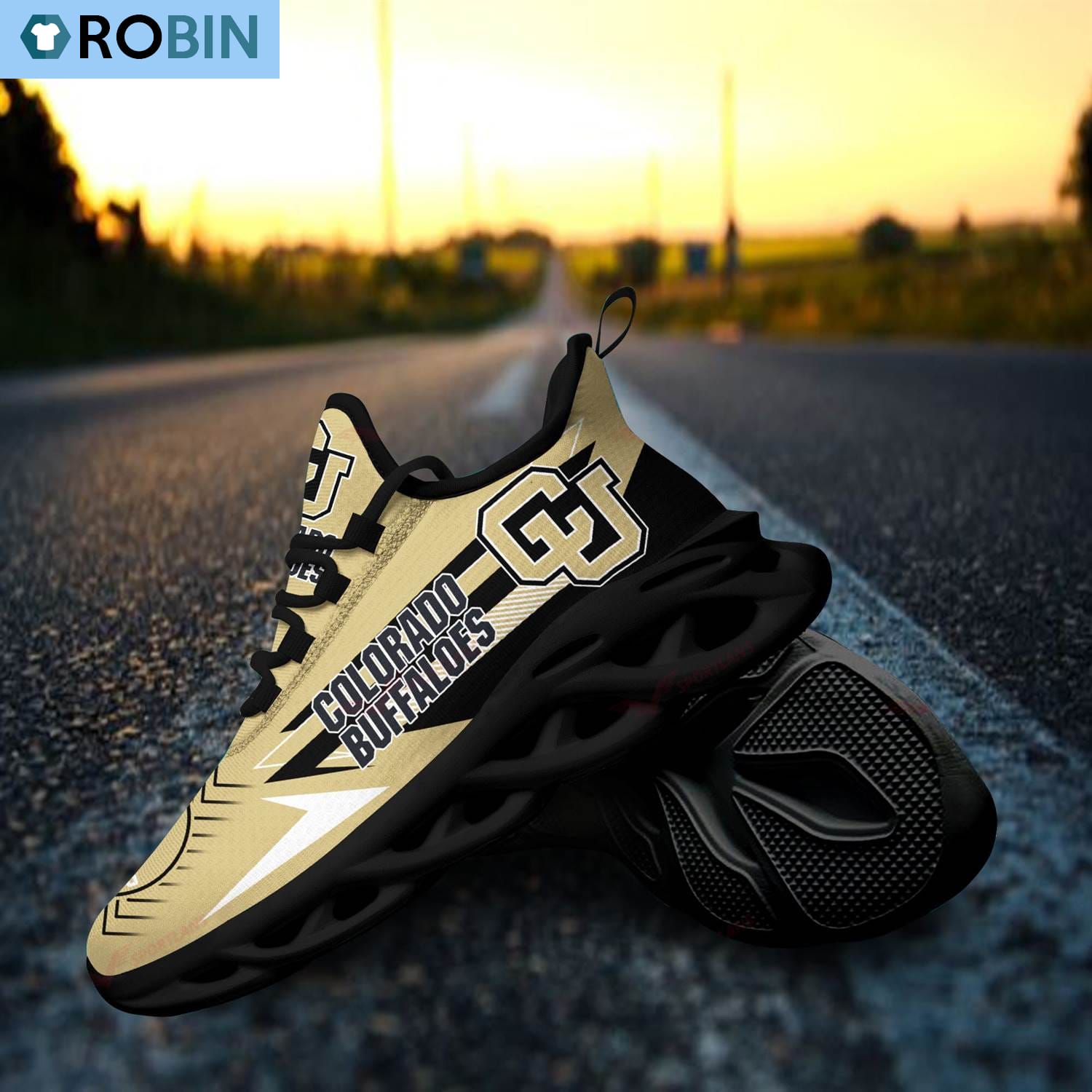 Colorado Buffaloes Sport Shoes Sneakers - Famjoys Colorado Buffaloes Sport Shoes Sneakers - Famjoys