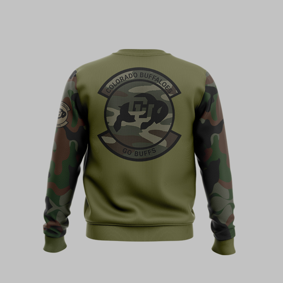 Colorado Football Coach Prime Combo Sweatshirt Veterans - Famjoys Colorado Football Coach Prime Combo Sweatshirt Veterans - Famjoys