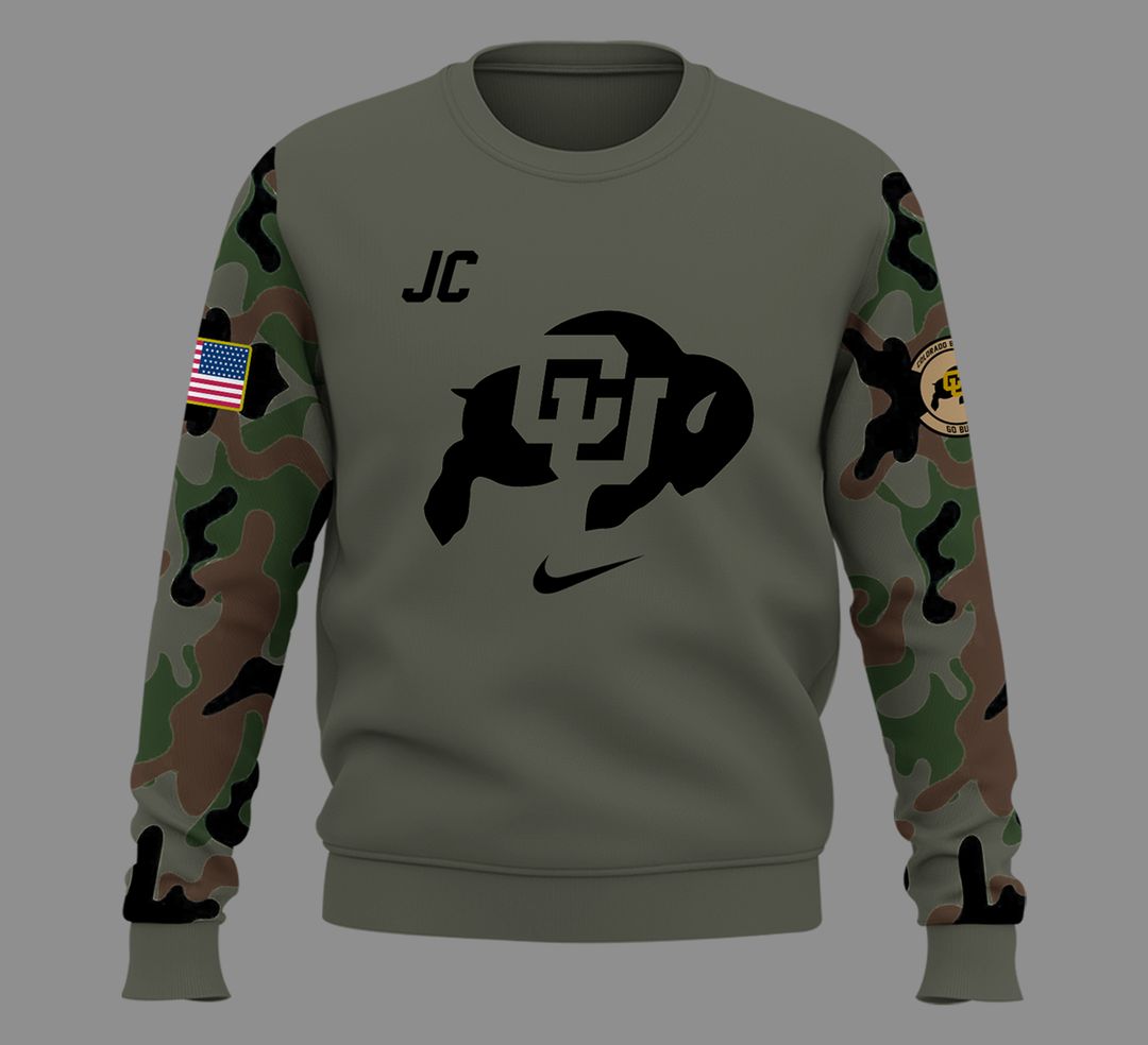 Colorado Football Coach Prime Combo Sweatshirt Veterans - Famjoys Colorado Football Coach Prime Combo Sweatshirt Veterans - Famjoys