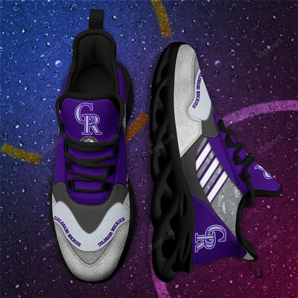 Colorado Rockies Max Soul Clunky, Running Sneakers - Famjoys Colorado Rockies Max Soul Clunky, Running Sneakers - Famjoys