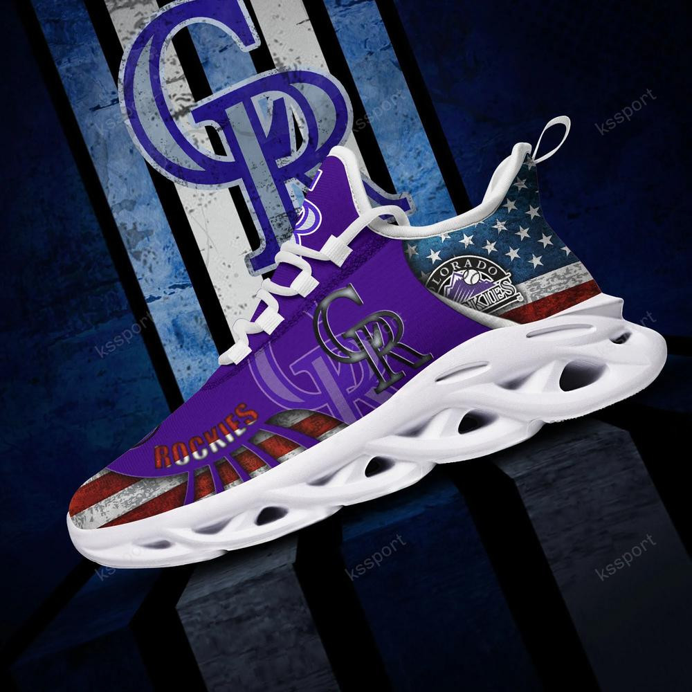 Colorado Rockies Max Soul Clunky Shoes - Famjoys Colorado Rockies Max Soul Clunky Shoes - Famjoys