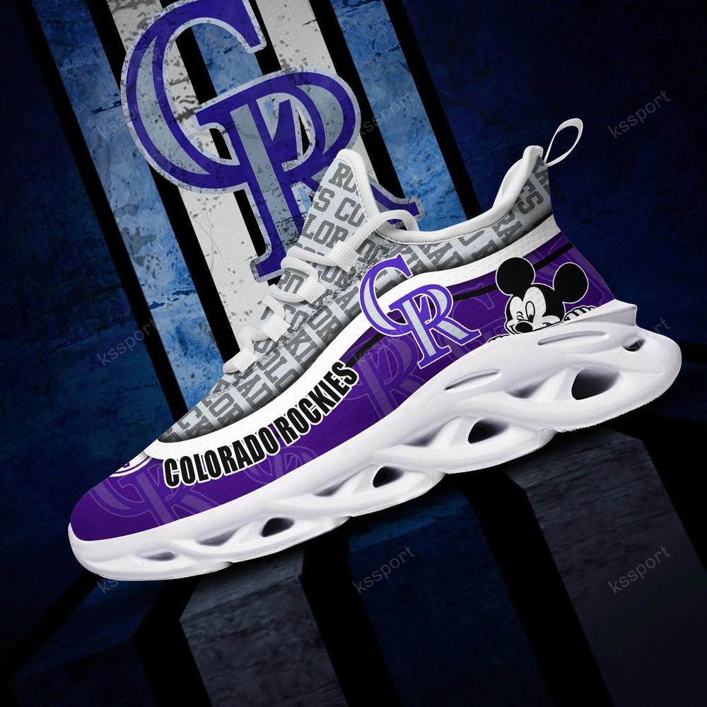 Colorado Rockies Max Soul Clunky Sneakers - Famjoys Colorado Rockies Max Soul Clunky Sneakers - Famjoys