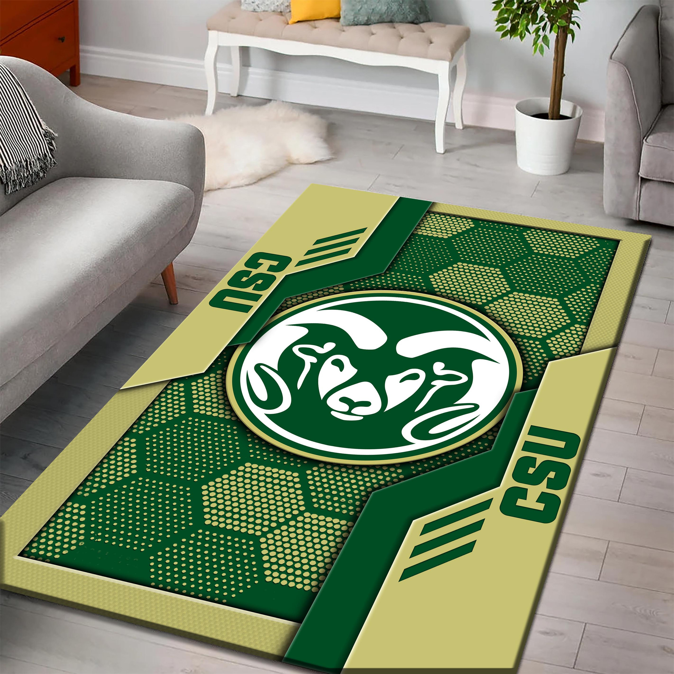 Colorado State Rams Area Rugs 3780 - Famjoys Colorado State Rams Area Rugs 3780 - Famjoys