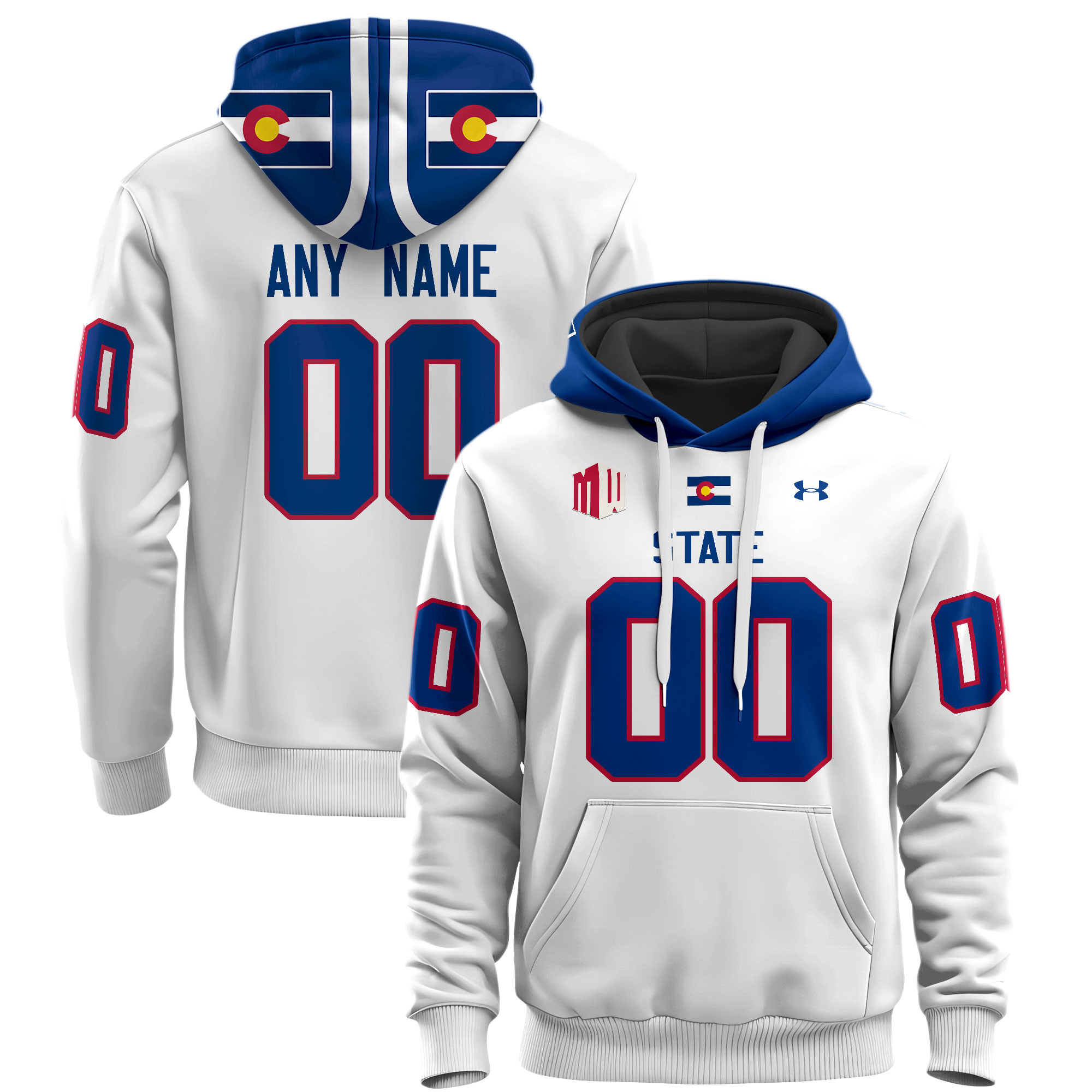 Colorado State Rams Football Hoodie - Famjoys Colorado State Rams Football Hoodie - Famjoys