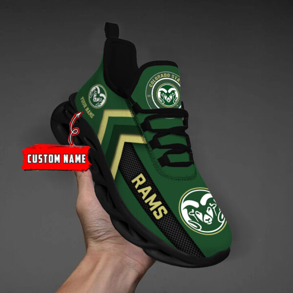 Colorado State Rams Personalized Custom Name Max Soul Shoes DS003 - Famjoys Colorado State Rams Personalized Custom Name Max Soul Shoes DS003 - Famjoys