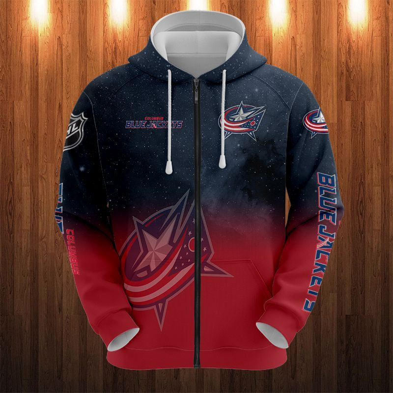 Columbus Blue Jackets All Over Print Apparel2117 - Famjoys Columbus Blue Jackets All Over Print Apparel2117 - Famjoys
