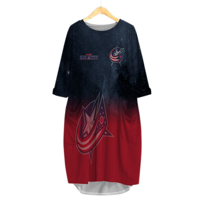 Columbus Blue Jackets All Over Print Apparel2117 - Famjoys Columbus Blue Jackets All Over Print Apparel2117 - Famjoys