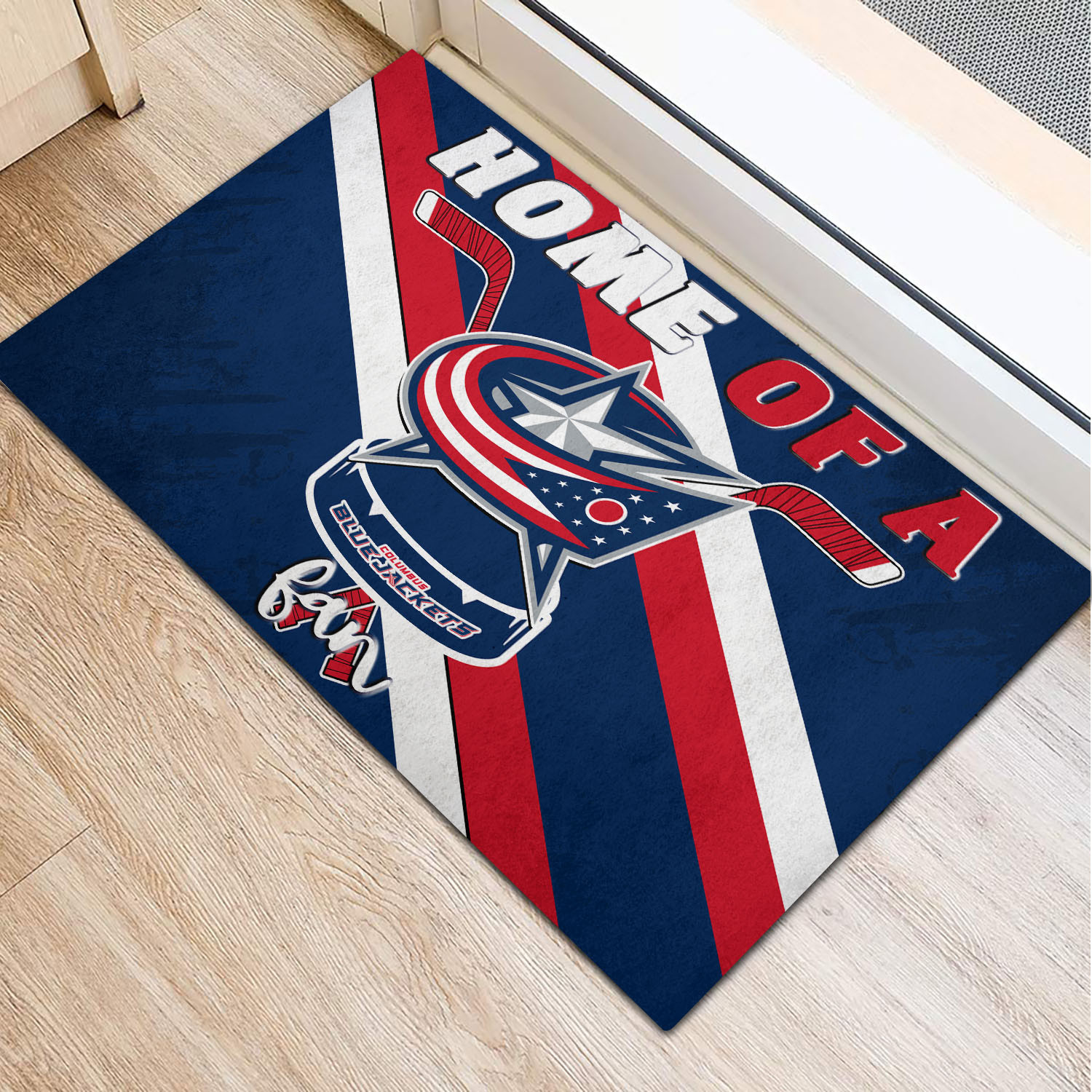 Columbus Blue Jackets Doormat 368 - Famjoys Columbus Blue Jackets Doormat 368 - Famjoys