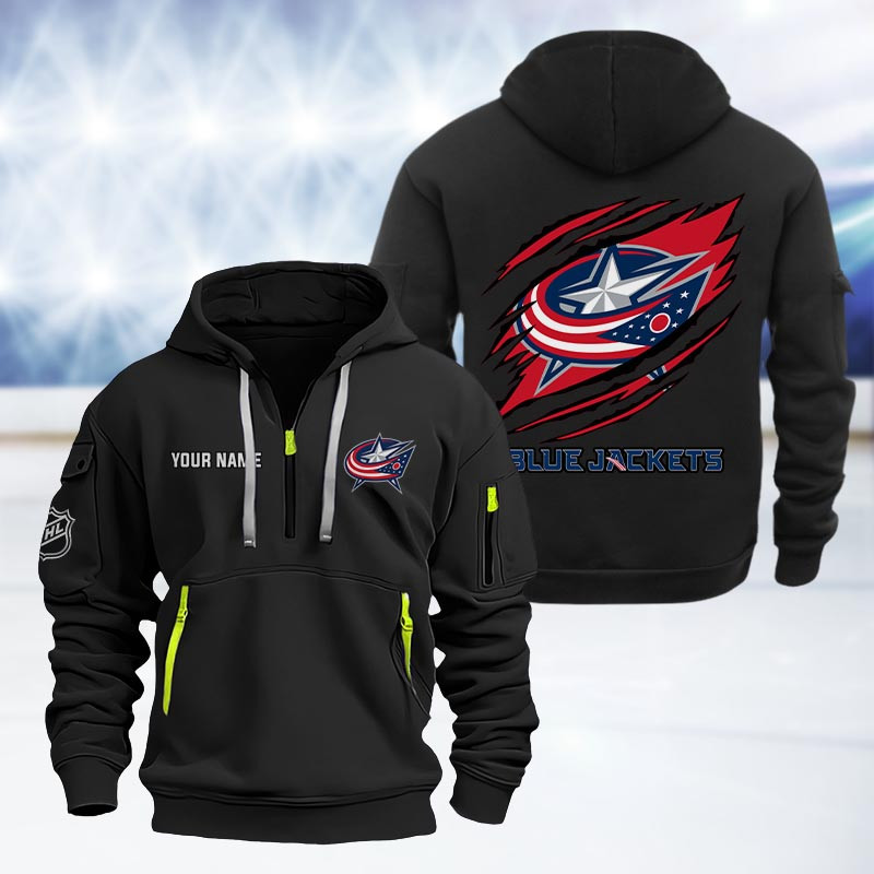 Columbus Blue Jackets Heavy Hoodie - Famjoys Columbus Blue Jackets Heavy Hoodie - Famjoys