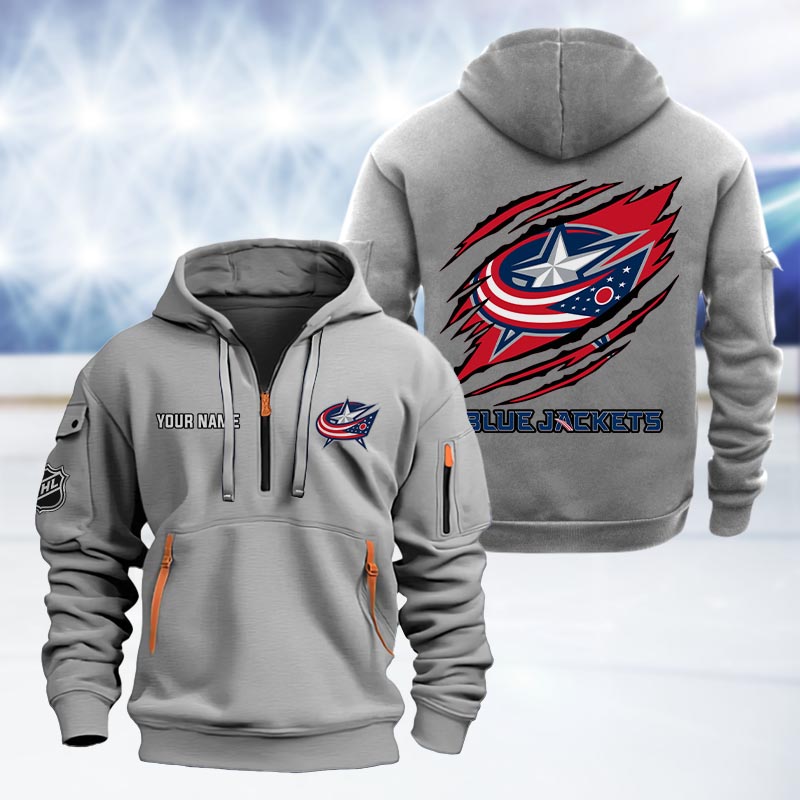 Columbus Blue Jackets Heavy Hoodie - Famjoys Columbus Blue Jackets Heavy Hoodie - Famjoys