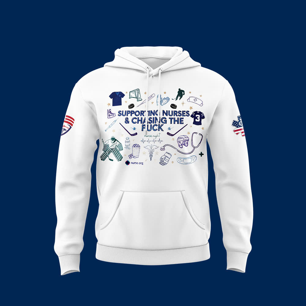 Columbus Blue Jackets x 2025 Healthcare Appreciation Night Premium Hoodie - Famjoys Columbus Blue Jackets x 2025 Healthcare Appreciation Night Premium Hoodie - Famjoys