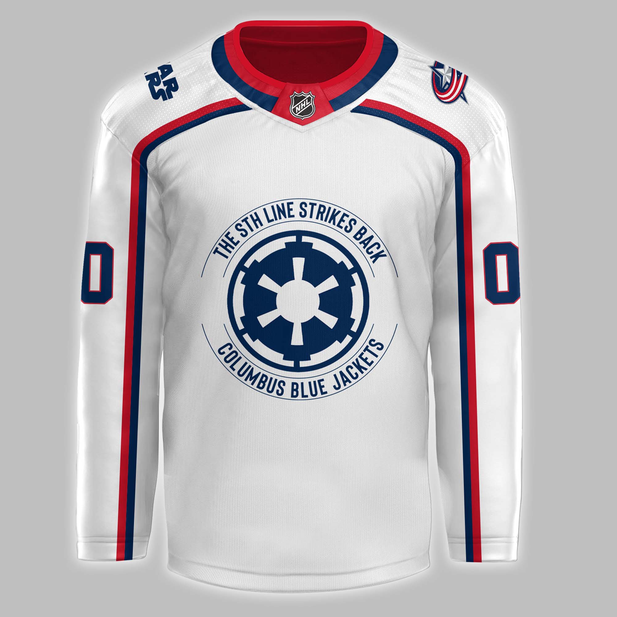 Columbus Blue Jackets x 2025 Star Wars Night Hockey Jersey - Famjoys Columbus Blue Jackets x 2025 Star Wars Night Hockey Jersey - Famjoys