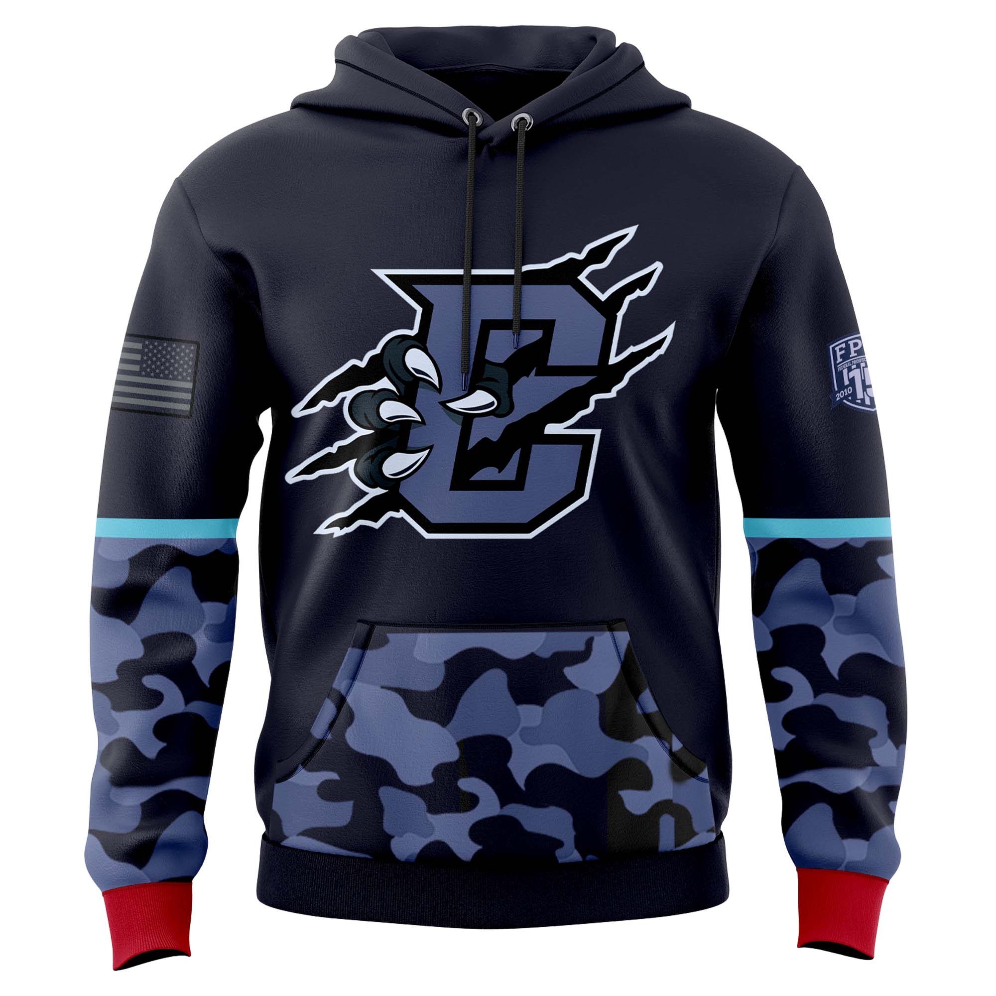 Columbus River Dragons x Military Night Hoodie - Famjoys Columbus River Dragons x Military Night Hoodie - Famjoys