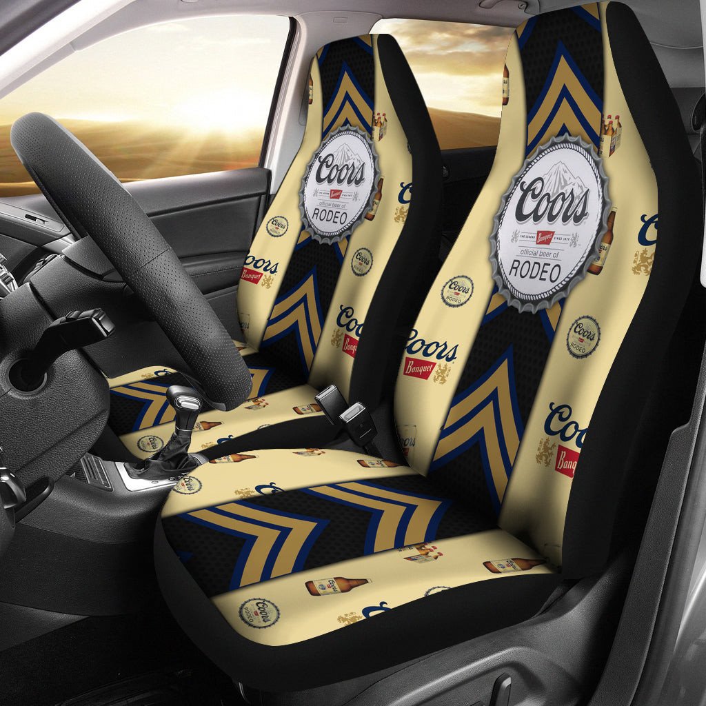 Coors Banquet Drinks Car Seat Covers Beer AA22092303 - Famjoys Coors Banquet Drinks Car Seat Covers Beer AA22092303 - Famjoys