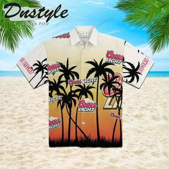 Coors Light Beer Hawaiian Shirt - Famjoys Coors Light Beer Hawaiian Shirt - Famjoys
