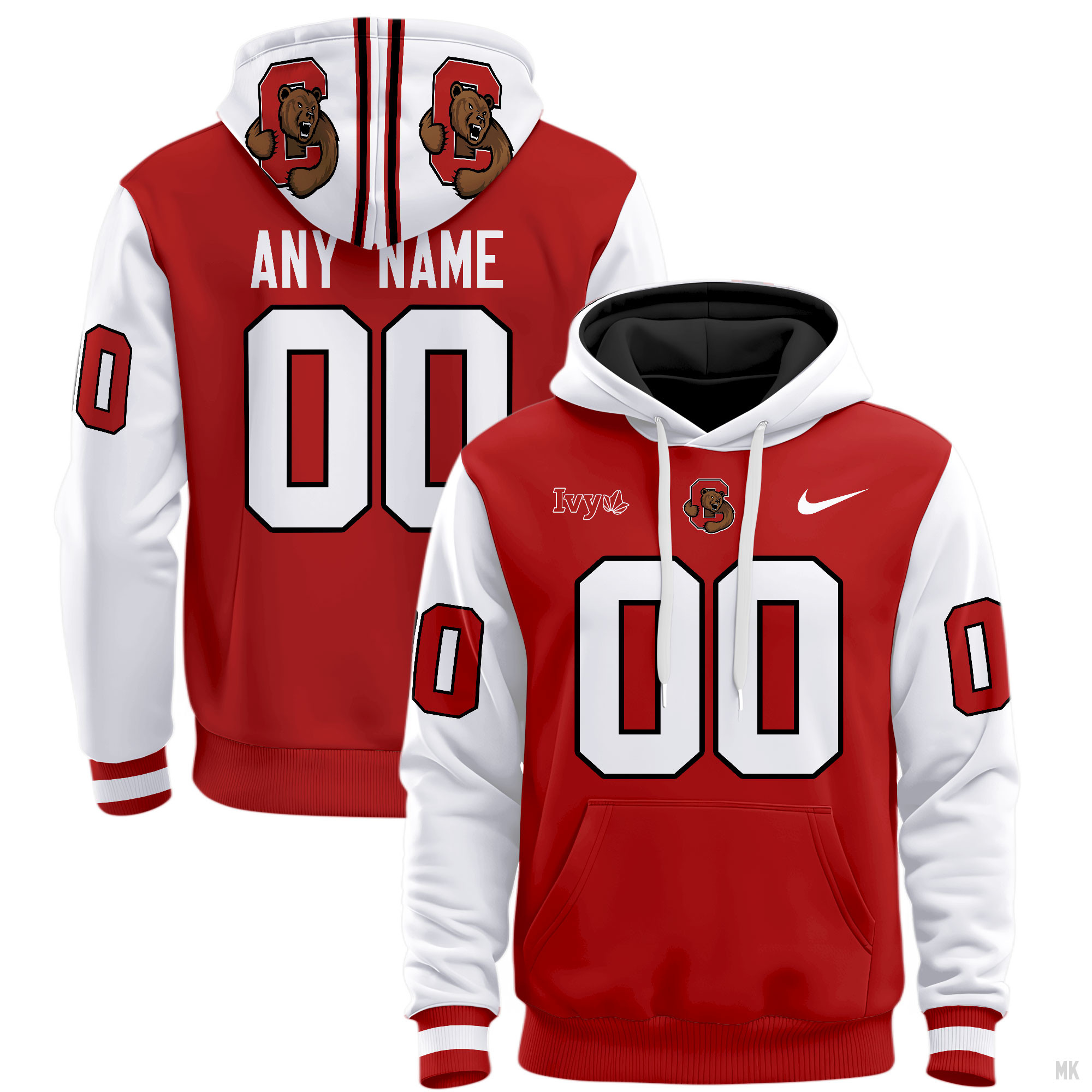 Cornell Big Red Football Hoodie - Famjoys Cornell Big Red Football Hoodie - Famjoys