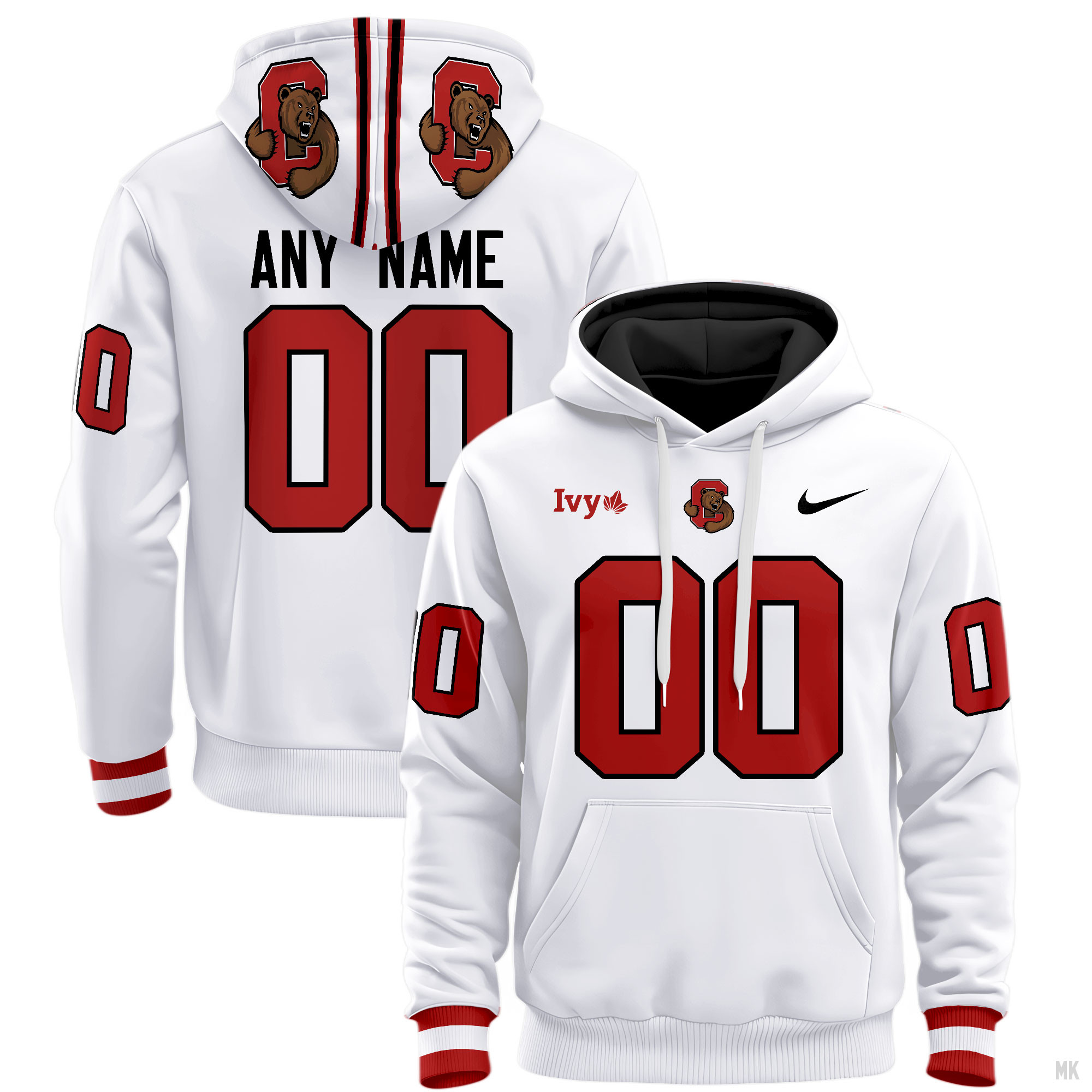 Cornell Big Red Football Hoodie - Famjoys Cornell Big Red Football Hoodie - Famjoys