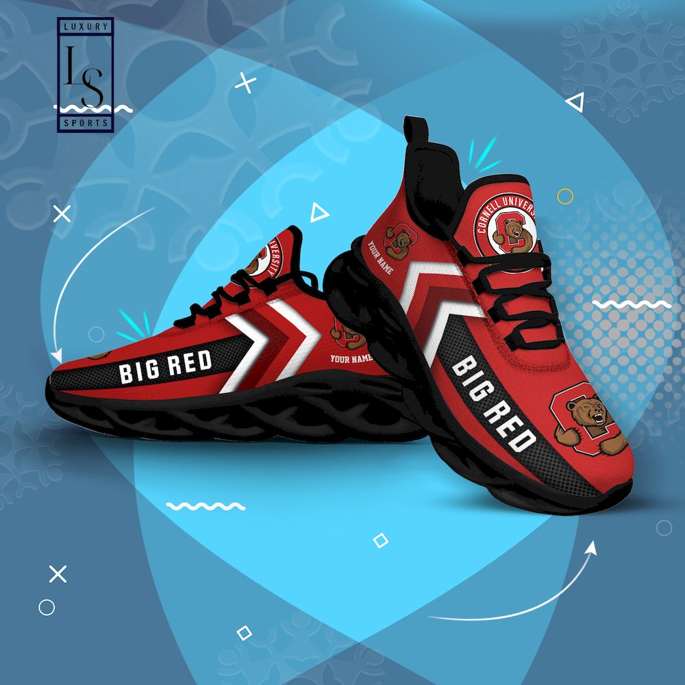 Cornell Big Red Personalized Max Soul Shoes - Famjoys Cornell Big Red Personalized Max Soul Shoes - Famjoys