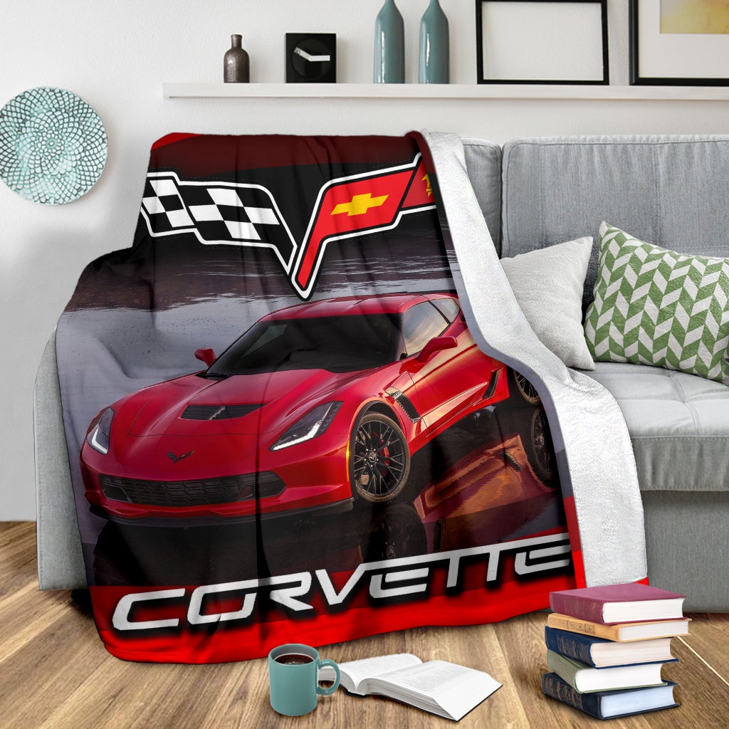 Corvette C6 Blanket V1 - Famjoys Corvette C6 Blanket V1 - Famjoys