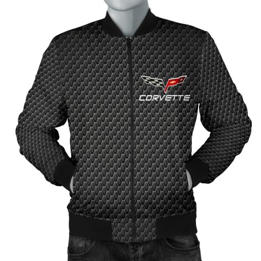 Corvette C6 Men's Bomber Jacket MT - Famjoys Corvette C6 Men's Bomber Jacket MT - Famjoys