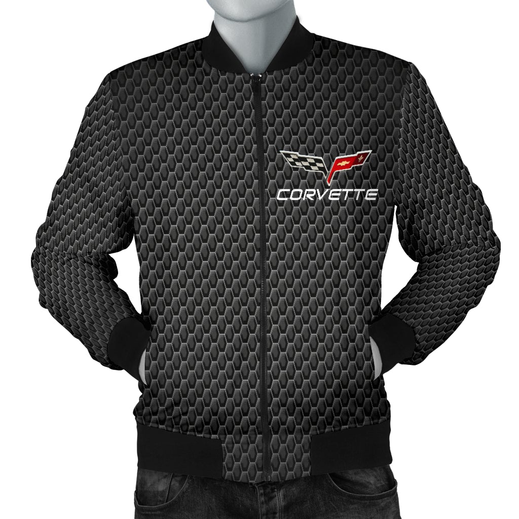 Corvette C6 Men's Bomber Jacket MT - Famjoys Corvette C6 Men's Bomber Jacket MT - Famjoys