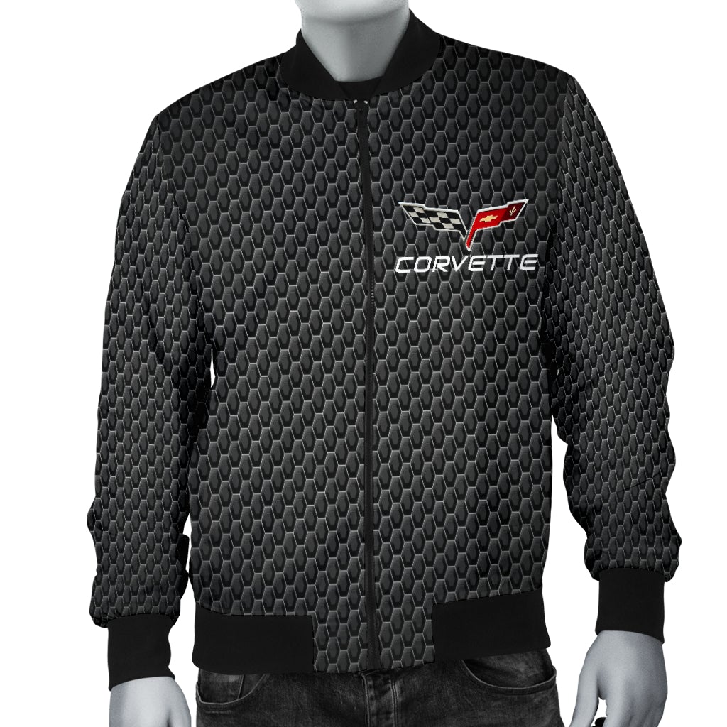 Corvette C6 Men's Bomber Jacket MT - Famjoys Corvette C6 Men's Bomber Jacket MT - Famjoys