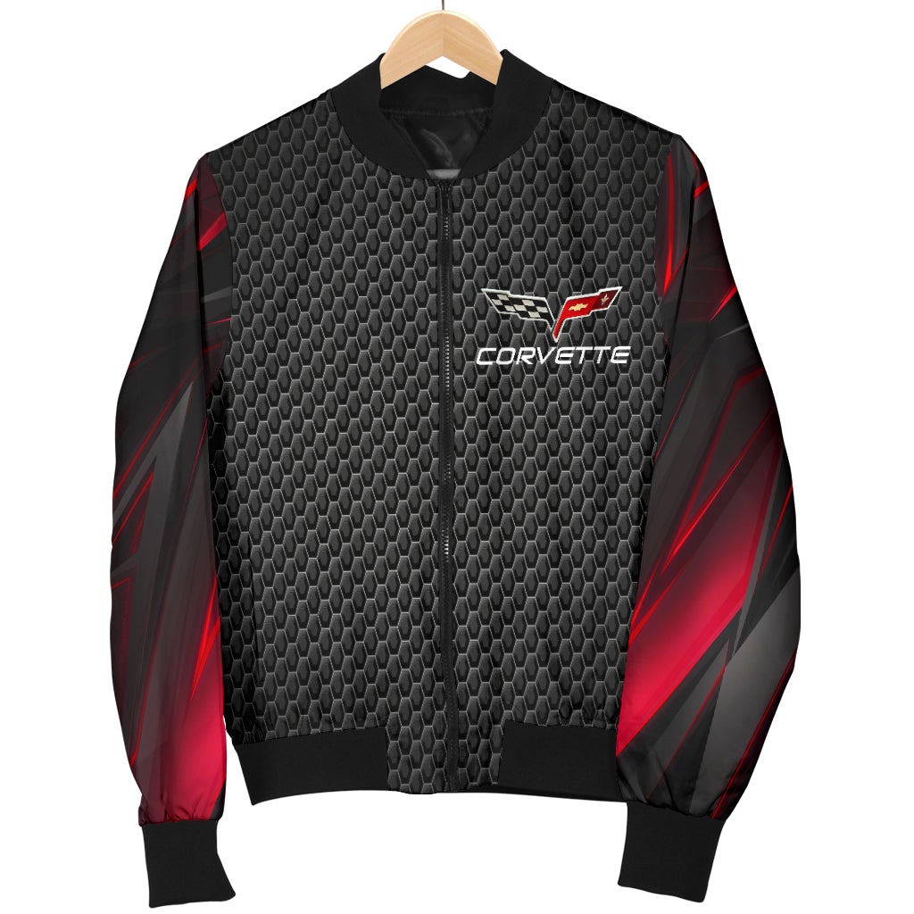 Corvette C6 Men's Bomber Jacket RA - Famjoys Corvette C6 Men's Bomber Jacket RA - Famjoys