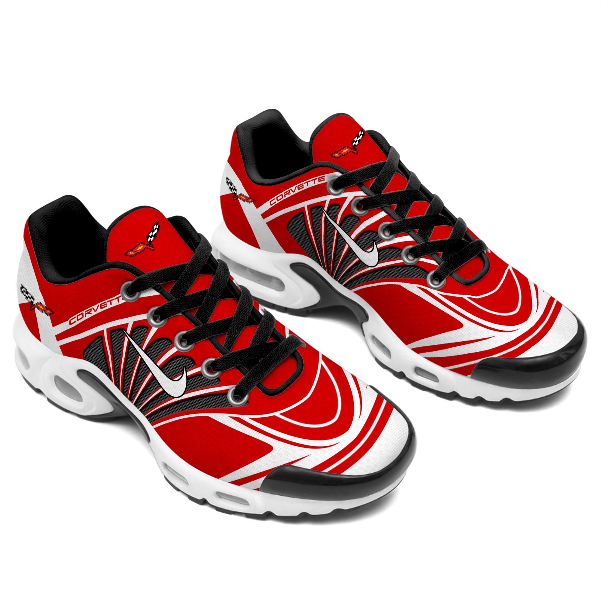 Corvette c6 Personalized Name Air Cushion Sports Shoes 1126 - Famjoys Corvette c6 Personalized Name Air Cushion Sports Shoes 1126 - Famjoys