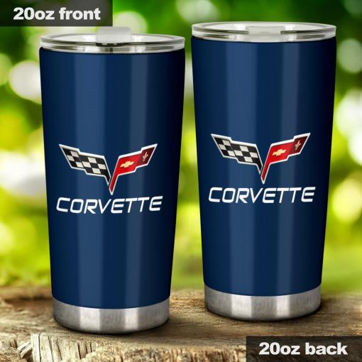 Corvette C6 Tumbler Blue - Famjoys Corvette C6 Tumbler Blue - Famjoys