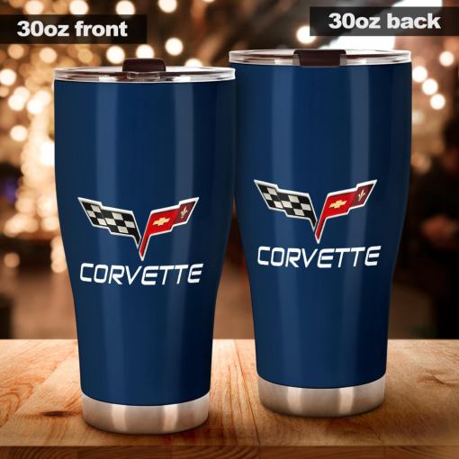 Corvette C6 Tumbler Blue - Famjoys Corvette C6 Tumbler Blue - Famjoys
