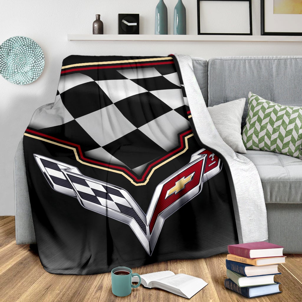 Corvette C7 Blanket V2 - Famjoys Corvette C7 Blanket V2 - Famjoys
