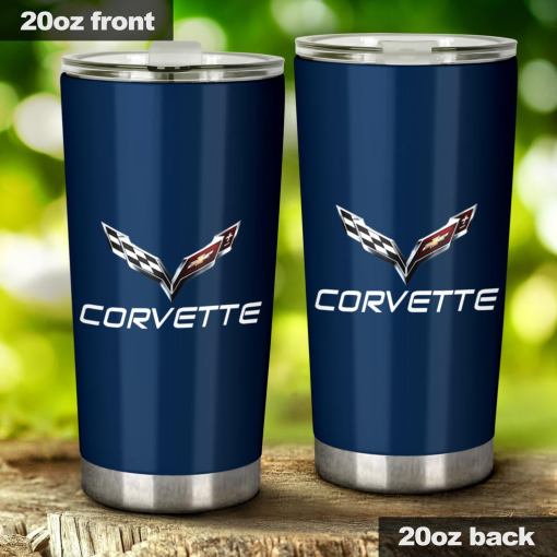 Corvette C7 Tumbler Blue - Famjoys Corvette C7 Tumbler Blue - Famjoys