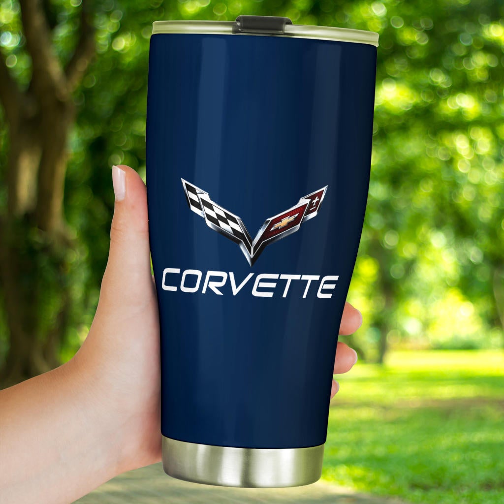 Corvette C7 Tumbler Blue - Famjoys Corvette C7 Tumbler Blue - Famjoys