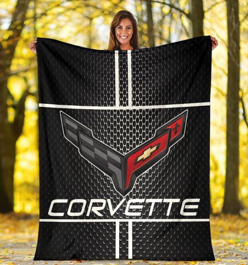Corvette C8 Blanket - Famjoys Corvette C8 Blanket - Famjoys