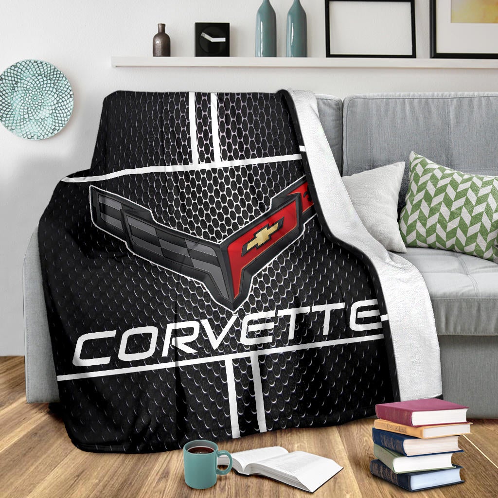 Corvette C8 Blanket - Famjoys Corvette C8 Blanket - Famjoys
