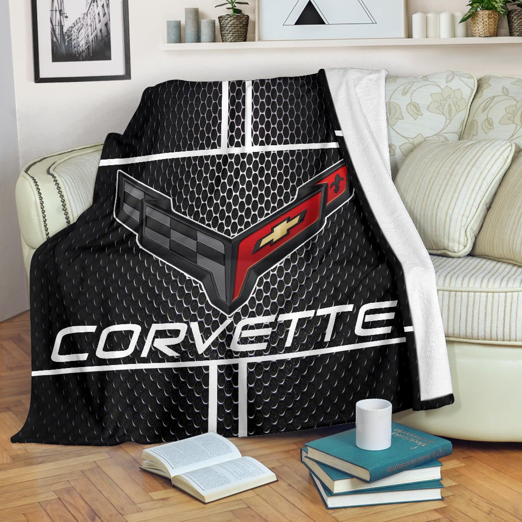 Corvette C8 Blanket - Famjoys Corvette C8 Blanket - Famjoys