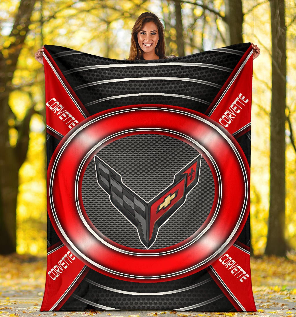Corvette C8 Blanket V1 - Famjoys Corvette C8 Blanket V1 - Famjoys