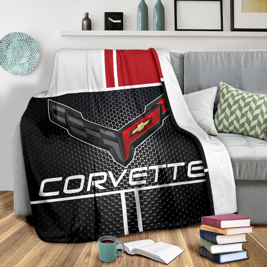Corvette C8 Blanket V4 - Famjoys Corvette C8 Blanket V4 - Famjoys