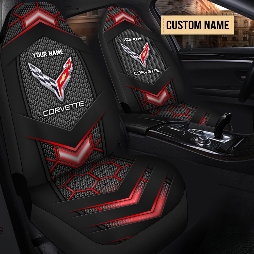Corvette Car Seat Cover SP03072302DS02 - Famjoys Corvette Car Seat Cover SP03072302DS02 - Famjoys