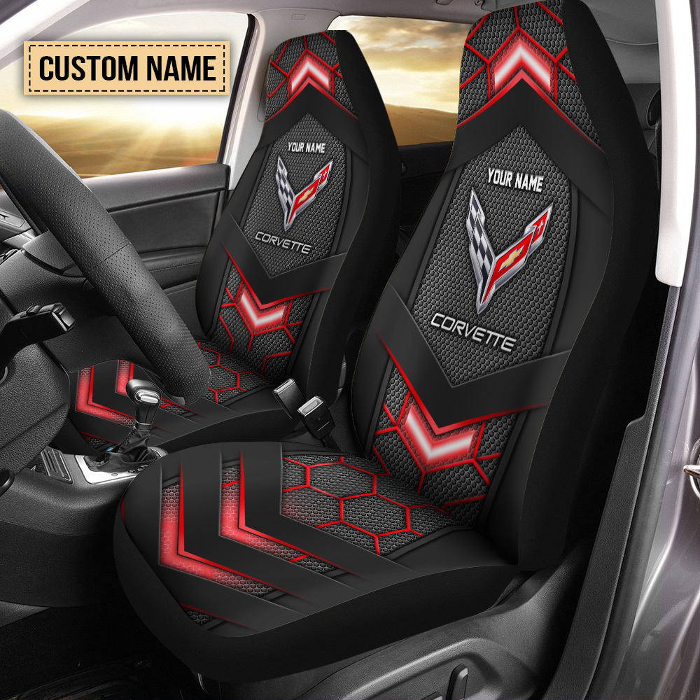 Corvette Car Seat Cover SP03072302DS02 - Famjoys Corvette Car Seat Cover SP03072302DS02 - Famjoys