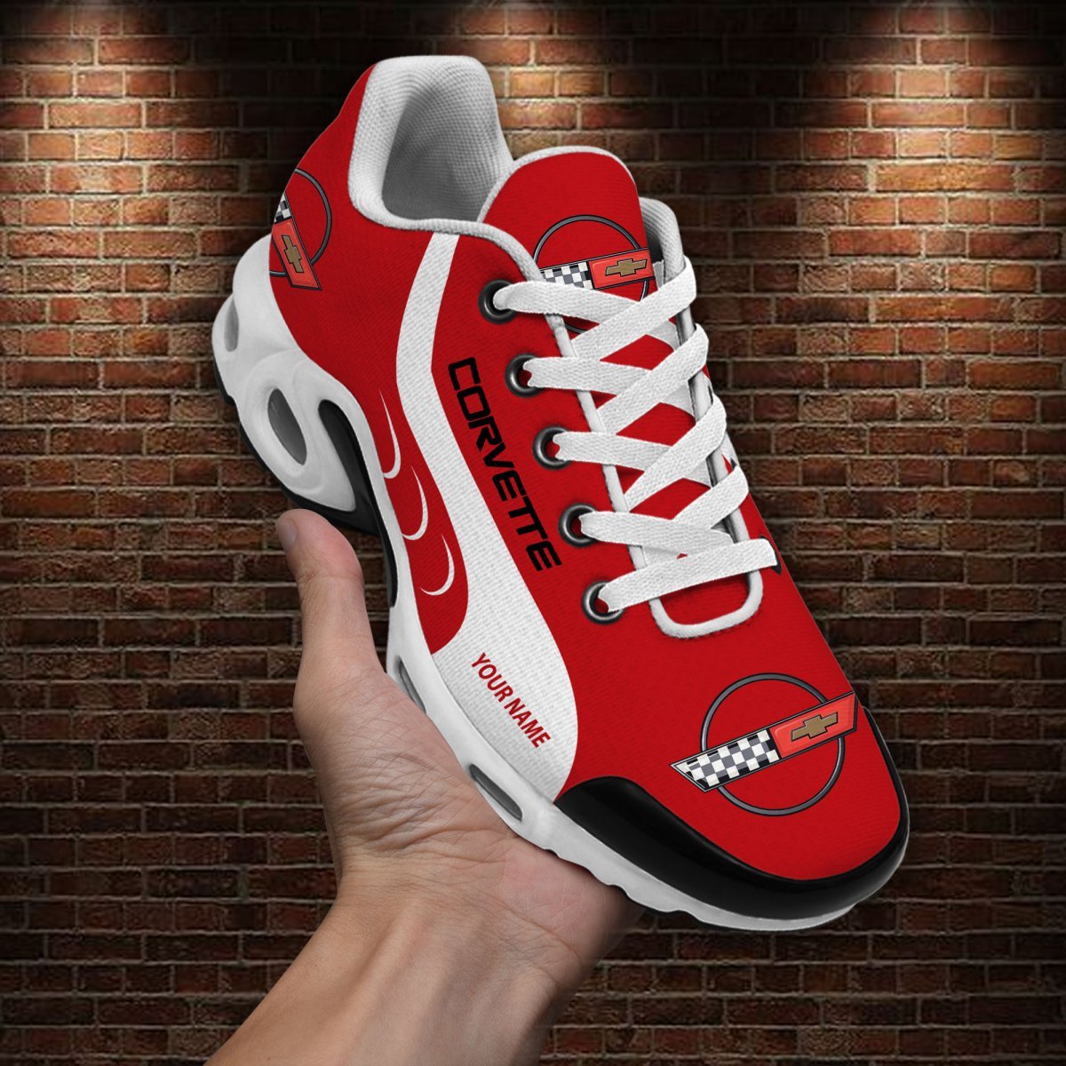 Corvette Custom Name Sport Shoes VS40 - Famjoys Corvette Custom Name Sport Shoes VS40 - Famjoys