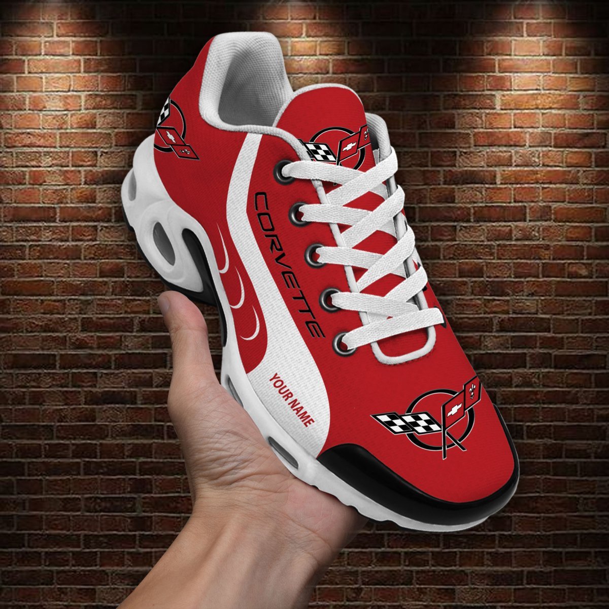 Corvette Custom Name Sport Shoes VS40 - Famjoys Corvette Custom Name Sport Shoes VS40 - Famjoys