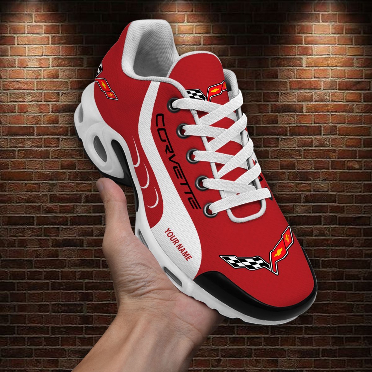 Corvette Custom Name Sport Shoes VS40 - Famjoys Corvette Custom Name Sport Shoes VS40 - Famjoys