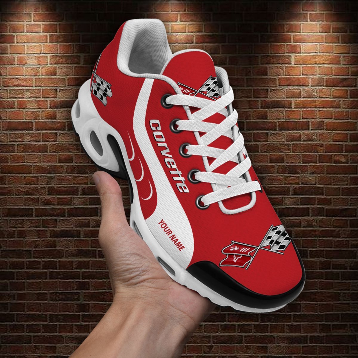 Corvette Custom Name Sport Shoes VS40 - Famjoys Corvette Custom Name Sport Shoes VS40 - Famjoys