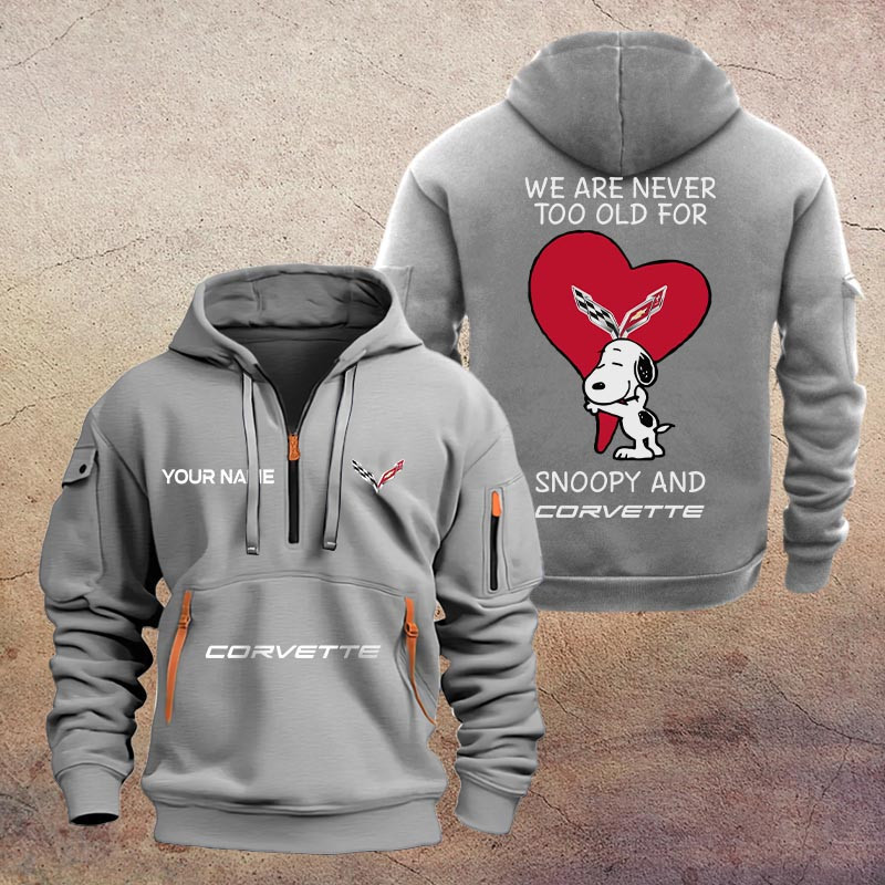 Corvette Old New Hoodie 0124 - Famjoys Corvette Old New Hoodie 0124 - Famjoys