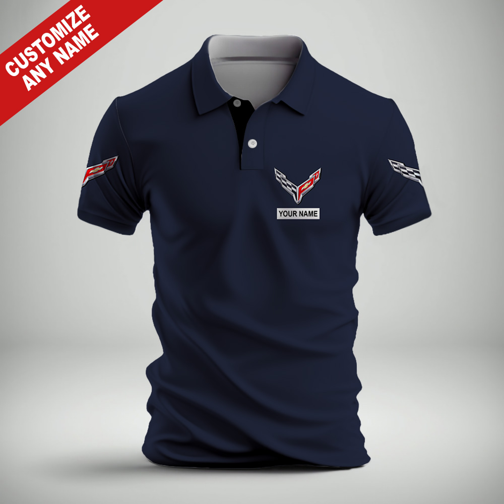 Corvette Polo And Shorts Set SP21062305DS02 - Famjoys Corvette Polo And Shorts Set SP21062305DS02 - Famjoys