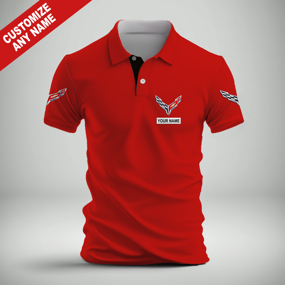 Corvette Polo And Shorts Set SP21062305DS02 - Famjoys Corvette Polo And Shorts Set SP21062305DS02 - Famjoys