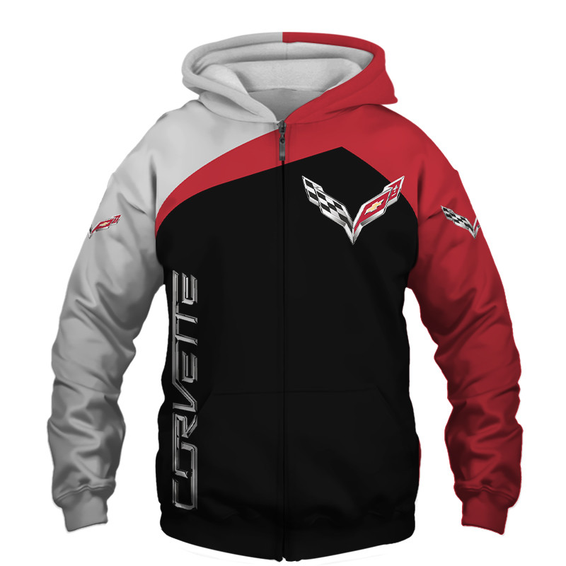 Corvette t-shirt hoodie apparel 3D full printing - Famjoys Corvette t-shirt hoodie apparel 3D full printing - Famjoys