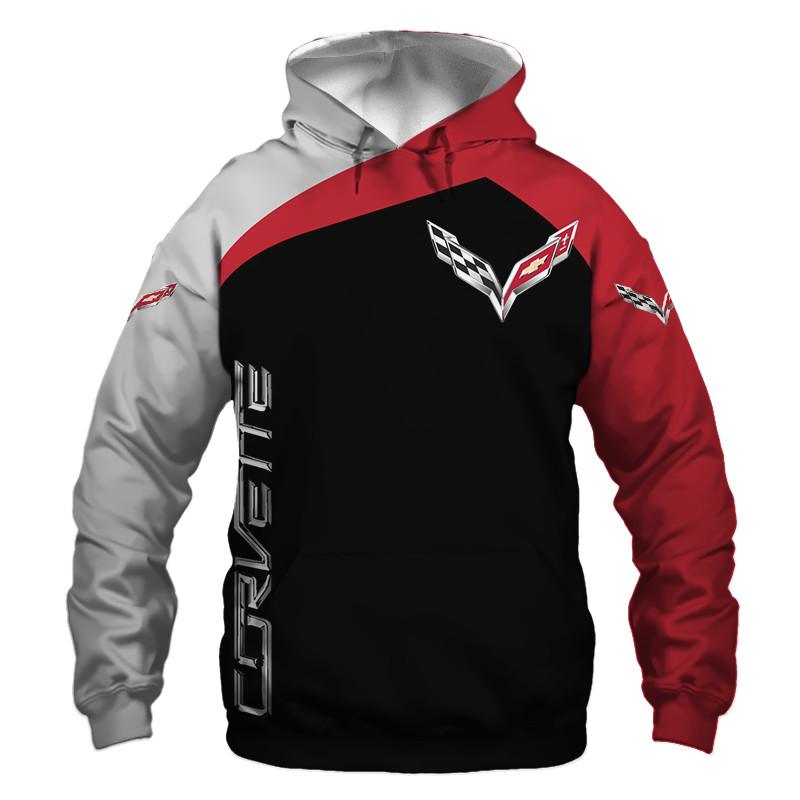 Corvette t-shirt hoodie apparel 3D full printing