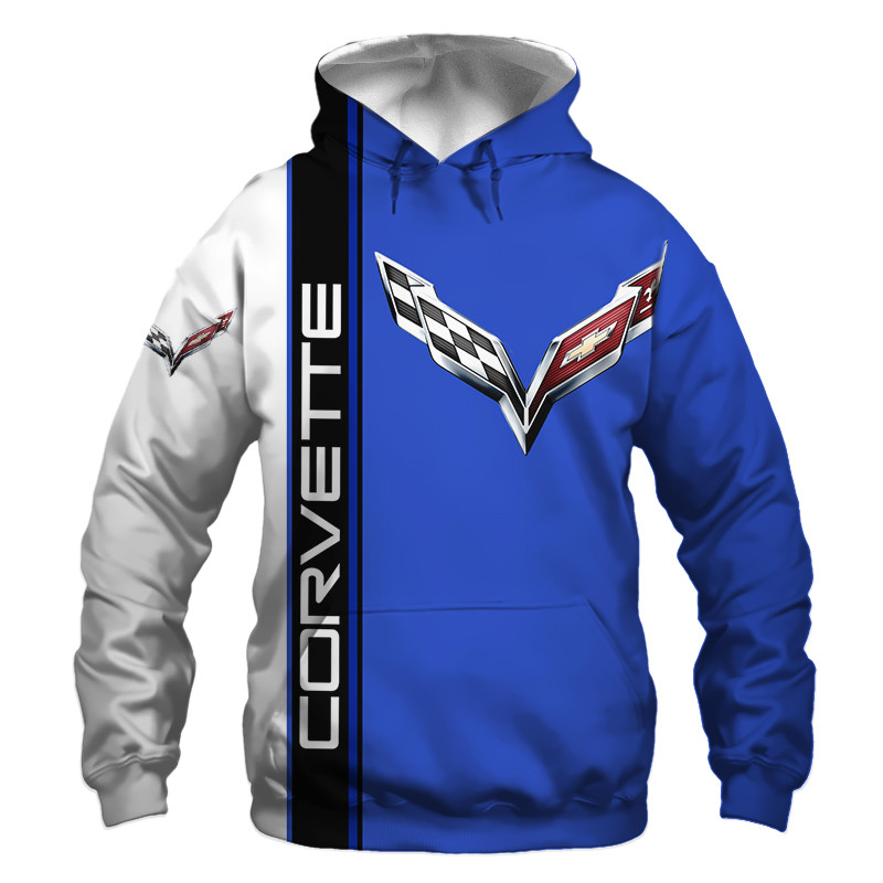 Corvette t-shirt hoodie apparel 3D full printing
